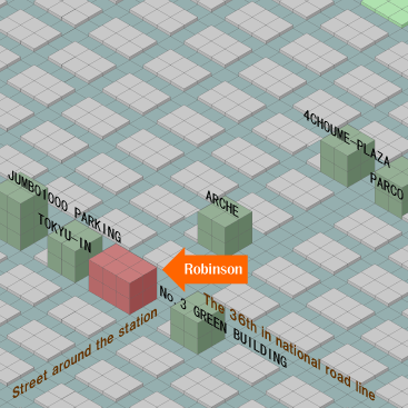 robinson map